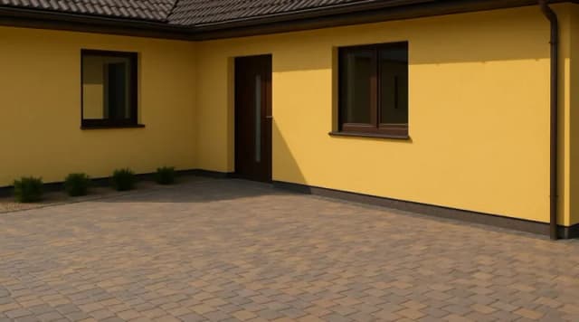 Jaka kostka brukowa do żółtej elewacji? Poznaj idealne połączenia Jaka kostka brukowa do żółtej elewacji? Poznaj idealne połączenia